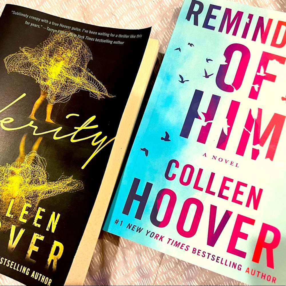 2 Colleen Hoover books! Like new condition!